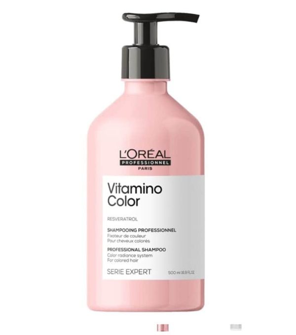 שמפו ויטמינו קולור לשיער צבוע 500 מ”ל – לוריאל LOREAL
