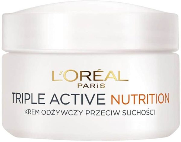 לוריאל TRIPLE ACTIVE NOURISH קרם יום