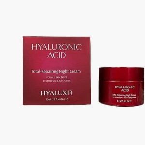 קרם לילה משקם עם חומצה היאלורונית HYALUXR 50 מ"ל