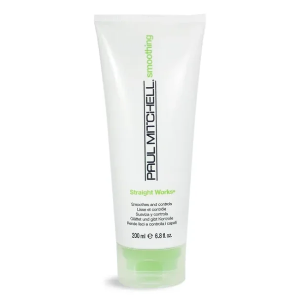 קרם מחליק לשיער סטרייט וורקס 200 מ”ל – פול מיטשל PAUL MITCHELL