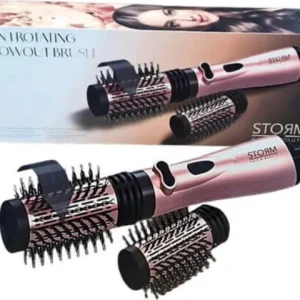 מברשת מסתובבת חשמלית עם שני ראשים סטורם STORM – רוזגולד